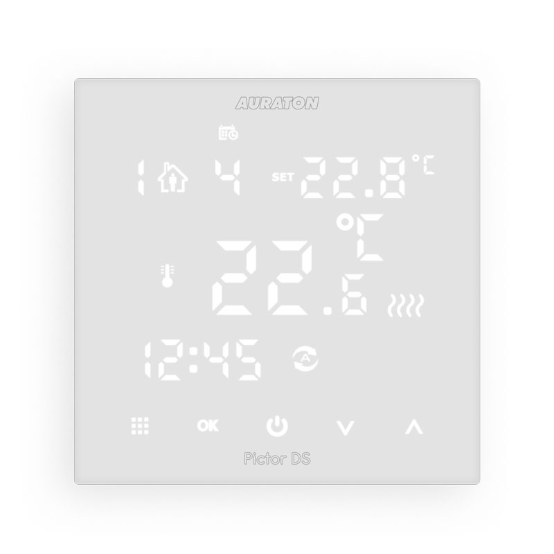 Комнатный термостат AURATON Pictor DS(белый)